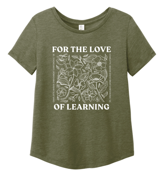 Allmade Women's Relaxed Tri-Blend Scoop Neck Tee